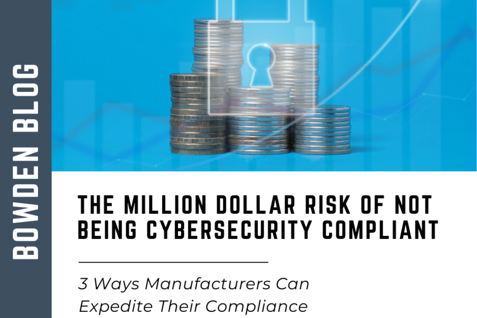 The Million Dollar Risk of NOT Being Cybersecurity Compliant: 3 Ways Manufacturers Can Expedite Their Compliance