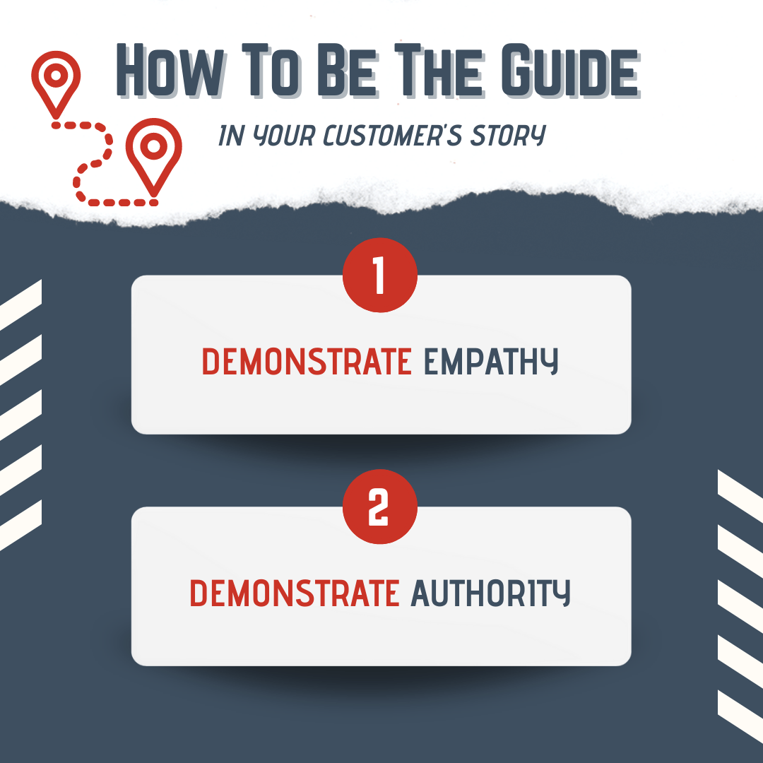 How to be the guide in your customer's story