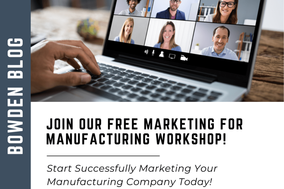 Marketing for Manufacturing Workshop