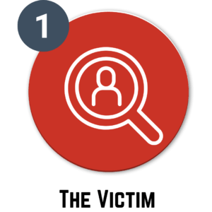 the victim