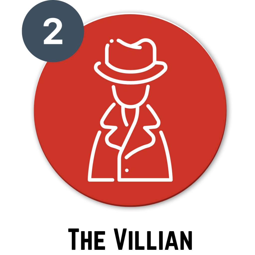 the villian